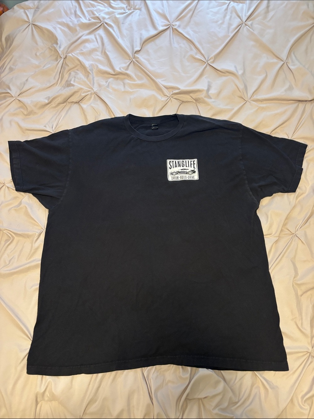 STANGLIFE Black Logo Short-Sleeve Men's T-Shirt
